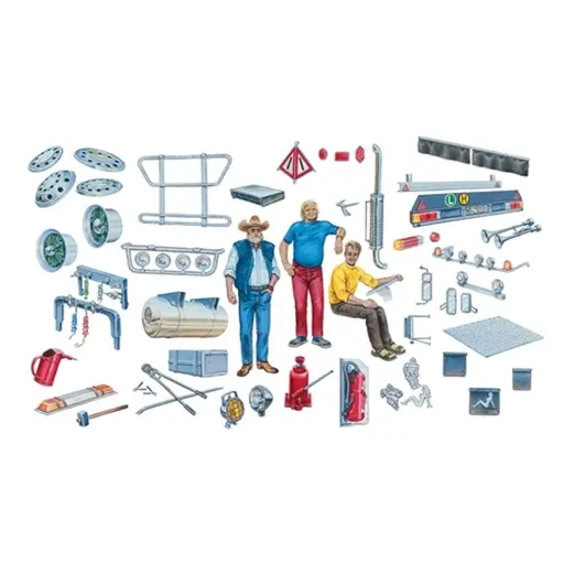 [IT720] Accessoires camions - Italeri 720 - 1/24