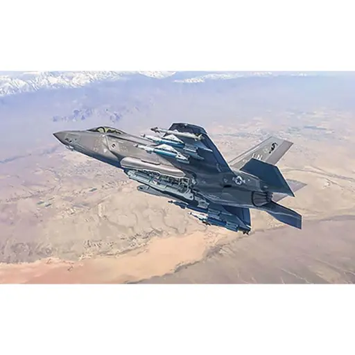 [IT1464] Avion de combat - F-35A Lightning II Beast Mode - Italeri 1464 - 1/72