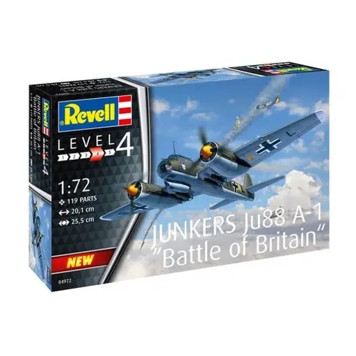 [IT4972] Junkers Ju 88 A-1 Bataille d'Angleterre - Revell 4972 - 1/72