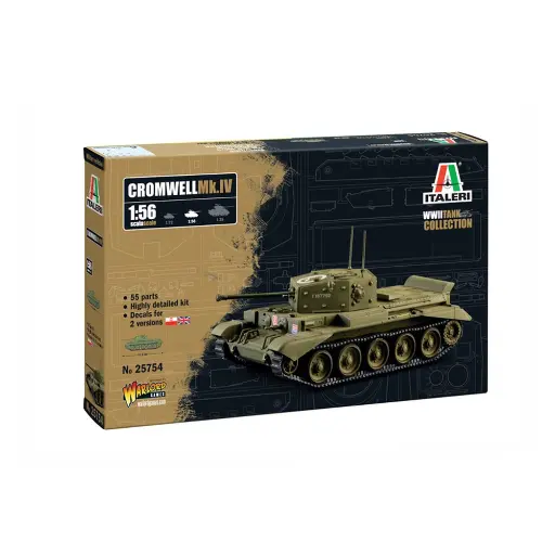 [IT25754] Tank Cromwell Mk. IV - Italeri 25754 - 1/56