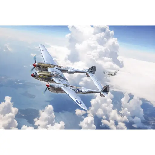 [IT2834] Avion P-38 J Lightning - Italeri 2834 - 1/48