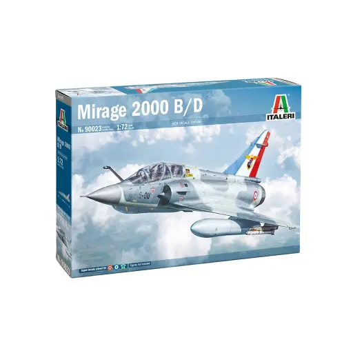 [IT90023] Avion de chasse Mirage 2000 B/D - Italeri 90023 - 1/72