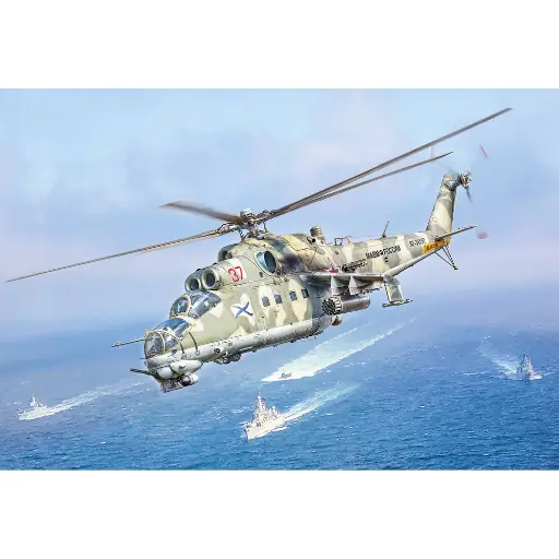 [IT1432] Hélicoptère MIL MI-24P / MI-35P - ITALERI 1432 - 1/72