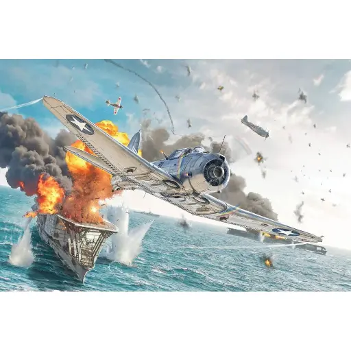 [IT2841] Avion de chasse SBD-3 DAUNTLESS - Italeri 2841 - 1/48