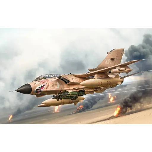 [IT2521] Avion de chasse TORNADO GR.1 «Desert Storm» - Italeri 2521 - 1/32