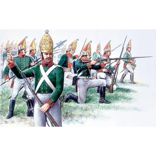 [IT6006] 50 Figurines Grenadiers Russes – Italeri 6006 – 1/72