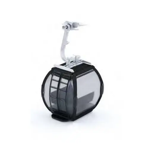 [JA82003] Télécabine Œuf Oméga IV 8 Jägerndorfer 82003 - HO 1/87 - noir