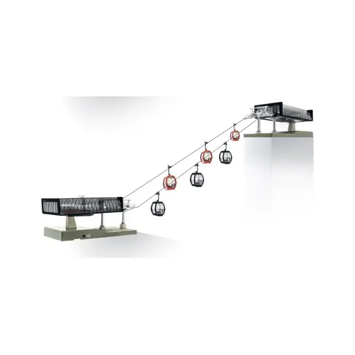 [JAJC82492] Téléphérique D-Line - Jägerndorfer 82492 - HO 1/87