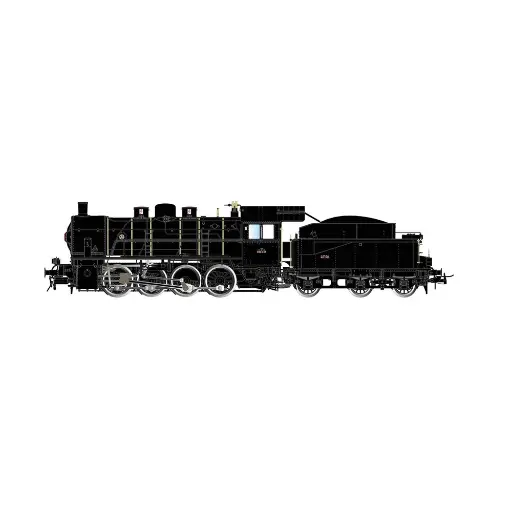 [HJ2417S] Locomotive à vapeur 2 - 040D 65 Calais - Jouef HJ2417S - SNCF - HO 1/87 - EP III - 2R - DCC SON