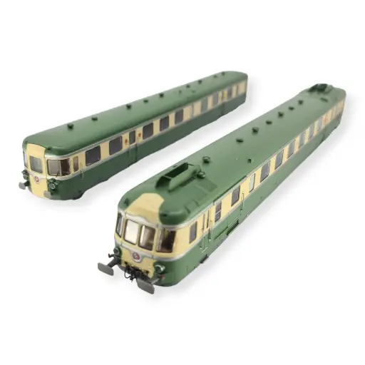 [HJ2419] Autorail diesel RGP II avec remorque XR 7719 - Jouef HJ2419 - HO 1/87 - SNCF