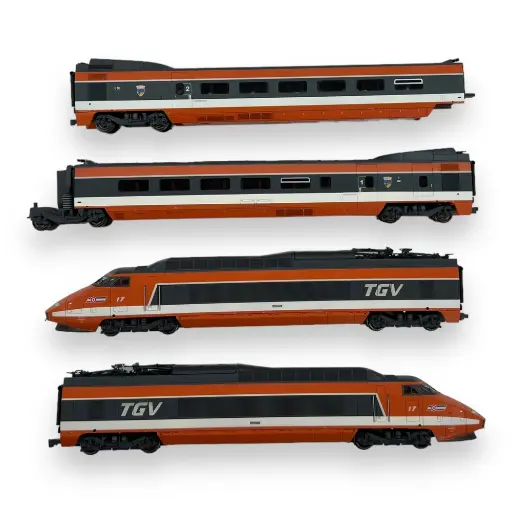 [HJ2425S] Coffret TGV Sud-Est 1981 - Jouef HJ2425S - HO 1/87 - SNCF - Ep IV - Digital sound - 2R