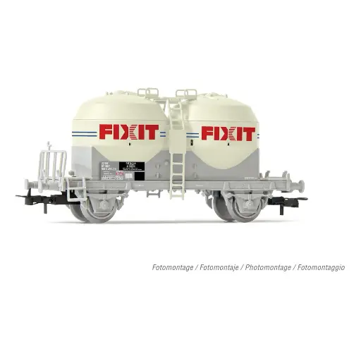 [HJ6239] Wagon silo Ucs "Fixit" JOUEF HJ6239 - SNCF | HO 1/87 - Ep V