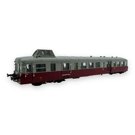 [HJ2616] Autorail diesel X 3829 « Picasso », livrée rouge rubis/gris perle - Jouef HJ2616 - HO 1/87 - SNCF - Ep III - Analogique - 2R