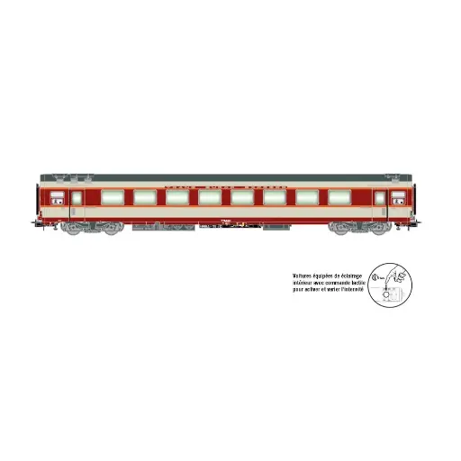 [HJ4193] Voiture Grand Confort A8u TEE "Le Kléber" - Jouef HJ4193 - SNCF - EP IV - 2R