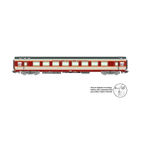 [HJ4194] Voiture Grand Confort A8tu TEE "Le Kléber" - Jouef HJ4194 - SNCF - EP IV -2R