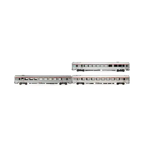 [HJ4197] Coffret 2/2 de 3 voitures EC Etoile du Nord - Jouef HJ4197 - SNCF - EP V - 2R