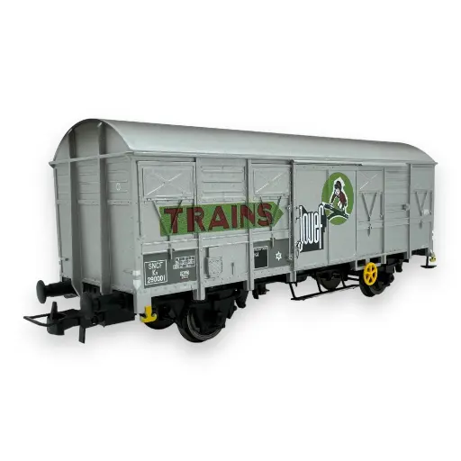 [HJ6292] Wagon Couvert à 2 Essieux 80e Anniversaire - JOUEF HJ6292 - HO 1/87 - SNCF - EP III - 2R