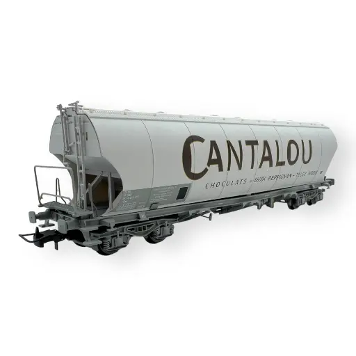 [HJS6304] Wagon silo sucrier Chocolaterie Cantalou - Jouef HJS6304 - HO 1/87 - SNCF - Ep IV - 2R
