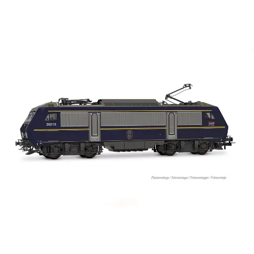 [HJ2468] Locomotive électrique BB 26019 "Trains Speciaux" - JOUEF HJ2468 - SNCF - HO 1/87 - EP. VI - Analogique - 2R