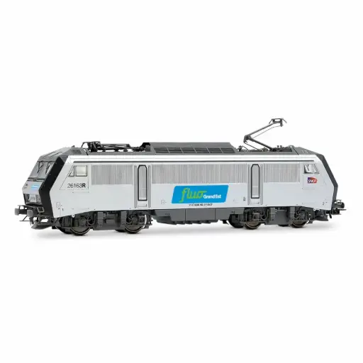 [HJ2470] Locomotive électrique bicourant BB 26163R "Fluo Grand Est" - Jouef HJ2470 - HO 1/87 - SNCF - Ep VI - analogique