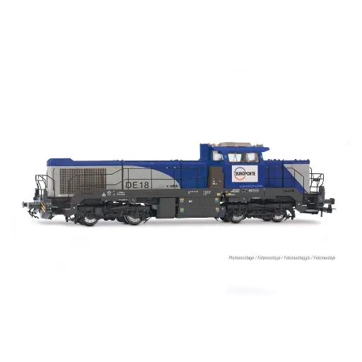 [HJ2471S] Locomotive diesel-electrique type Vossloh DE 18 "Europorte" - Jouef HJ2471S - HO 1/87 - EP VI - DCC Son