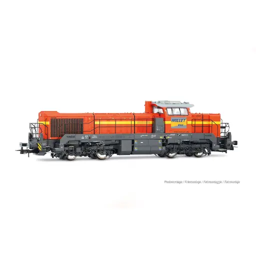 [HJ2472S] Locomotive diesel-electrique type Vossloh DE 18 "Millet Rail" - Jouef HJ2472S - HO 1/87 - SNCF - EP VI - DCC Son