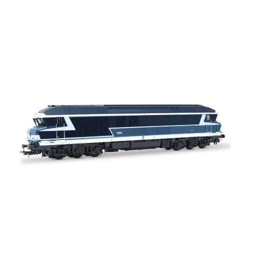 [HJ2622] Locomotive diesel CC 72084 avec logo carmillon - JOUEF HJ2622 - SNCF - HO 1/87 - EP. V - Analogique - 2R
