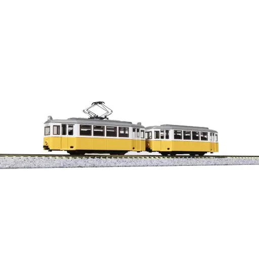 [KAK14806-4] Tramway Düwag Jaune - Kato K14806-4 - N 1/160 - DB - Ep VI - Analogique - 2R