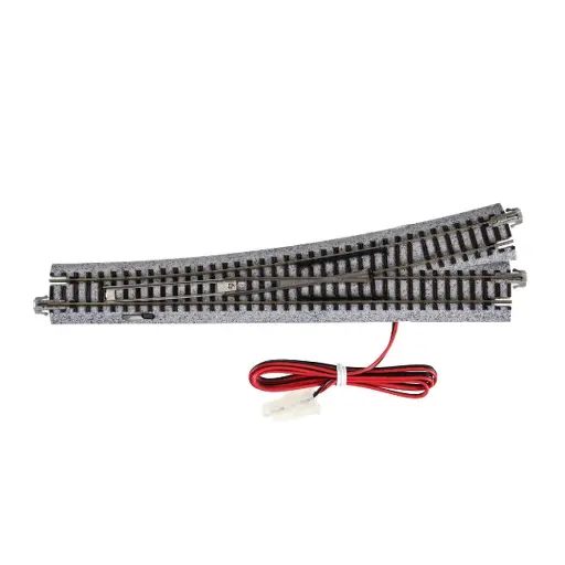 [KAK20-202] Aiguillage électrique gauche 15° unitrack - Kato K20-202 - N 1/160 - 2R