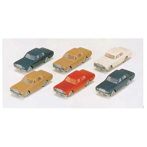 [KAK23-500] 6 Voitures Toyota Crown - Kato K23-500 - N 1/160