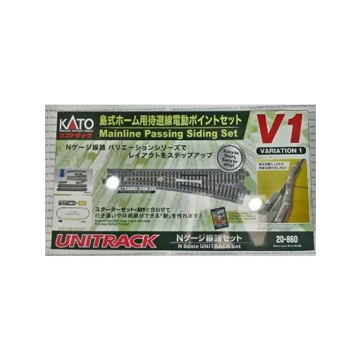 Set de boucle Unitrack V1 - Kato K20-860 - N 1/160