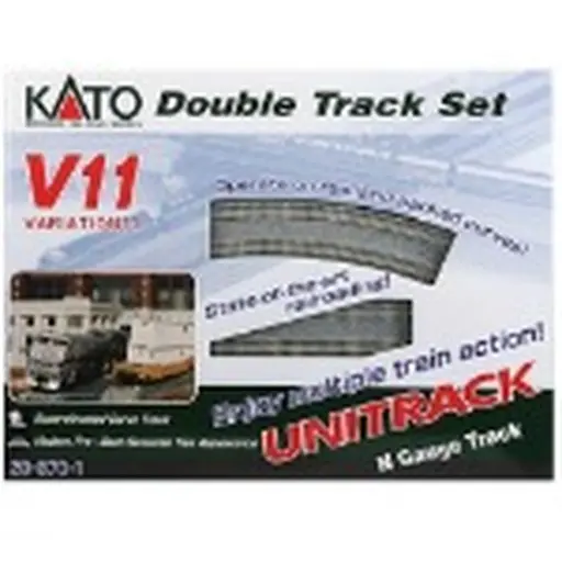 [KAK20-870] Coffret courbes à double voie Unitrack V11 - Kato K20-870 - N 1/160