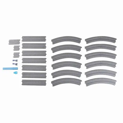 [KAK20-870] Coffret de rails à double voie Unitrack (V11) code 80 - Kato K20-870 - N 1/160 - 2R