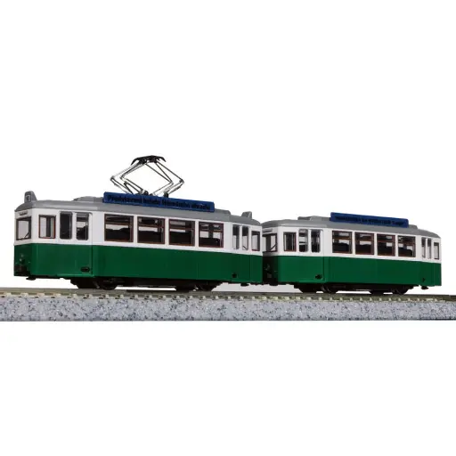 [KAK14-806-2] Tramway vintage vert - Kato K14-806-2 - N 1/160