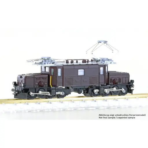 [KAK10-1987] Locomotive électrique Ge6/6 I 415 + 4 voitures - Kato K10-1987 - N 1/160 - RhB - Ep IV - Analogique - 2R