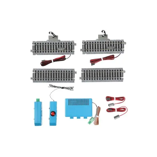 [KA3-131] Ensemble de signaux automatiques à trois aspects Unitrack (HV21) - Kato 3-131 - HO 1/87
