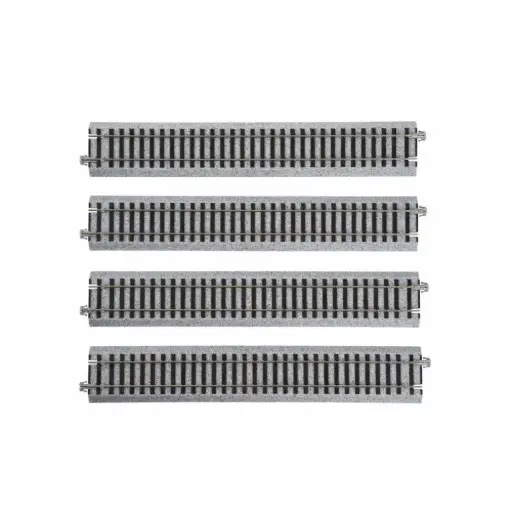 [KA2-150] 4 rails droits 246 mm code 83 - Kato 2-150 - HO 1/87 - 2R