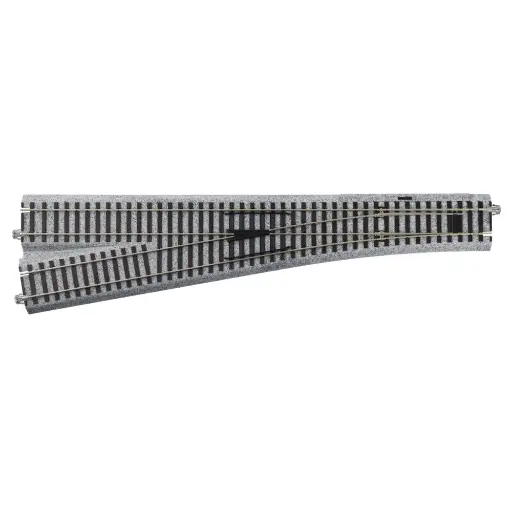 [KA2-862] Aiguillage à gauche Unitrack (HP867L) - Kato 2-862 - HO 1/87