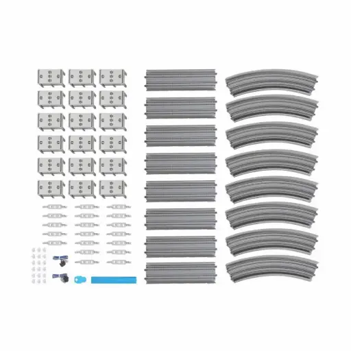 [KAK20-872] Coffret de rails V13 viaduc à double voie Unitrack code 80 - Kato K20-872 - N 1/160 - 2R