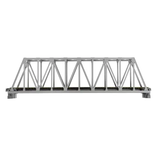 [KAK20-432] Pont à poutres en treillis droit Unitrack (S248T) gris 248 mm - Kato K20-432 - N