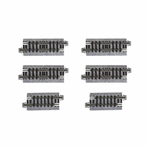 [KAK20-091] 10 rails droits Unitrack code 80 - Kato K20-091 - N 1/160 - 2R