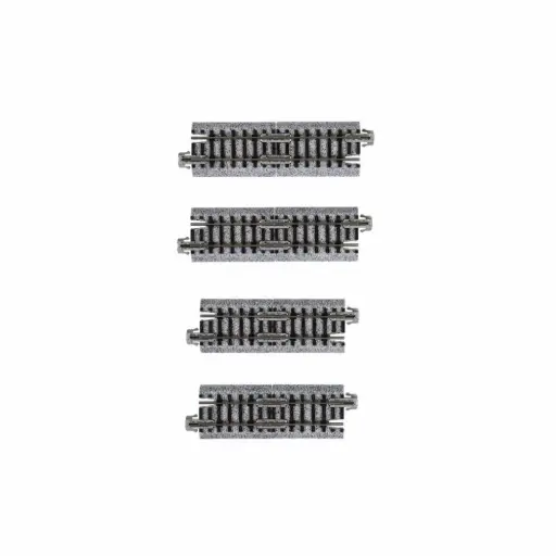 [KAK20-092] 8 rails droits Unitrack 33/38 mm code 80 - Kato K20-092 - N 1/160 - 2R
