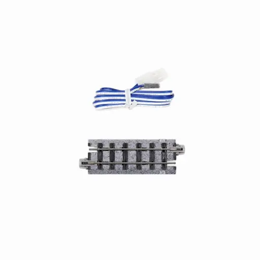 [KA52-141] Rail d'alimentation droit à voie étroite Unitrack 62 mm code 80 - Kato 52-141 - HOe/OO - 2R