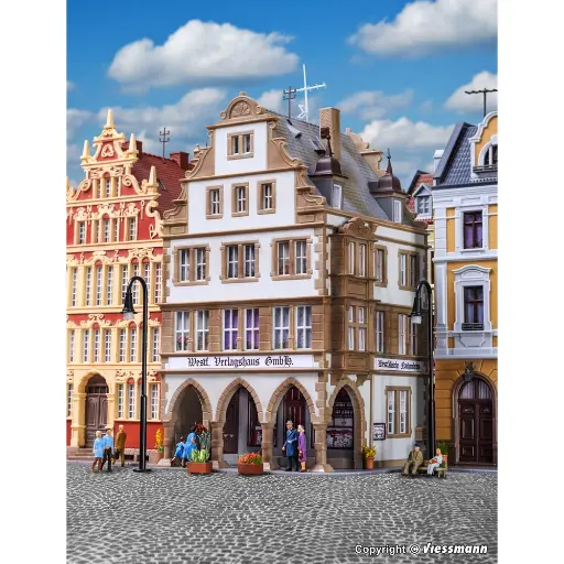 [KI38382] Maison d'édition westphalienne à Münster  - Kibri 38382 - HO 1/87