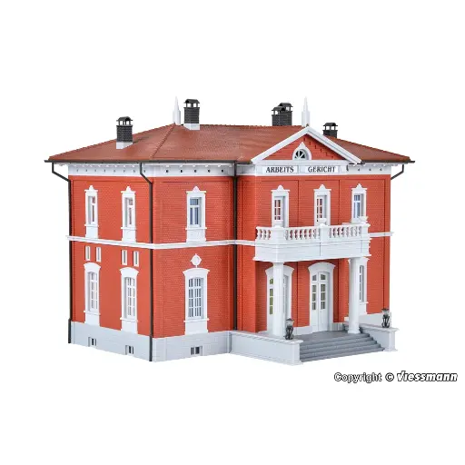 [KI38749] Palais de Justice - 233x210x170mm - Kibri 38749 - HO 1/87