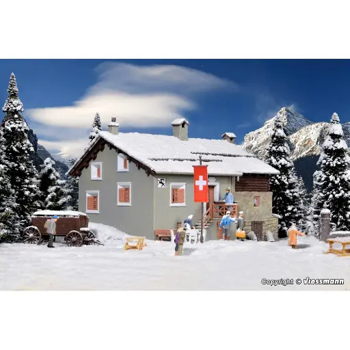 [KI38811] Auberge de montagne HO 1/87