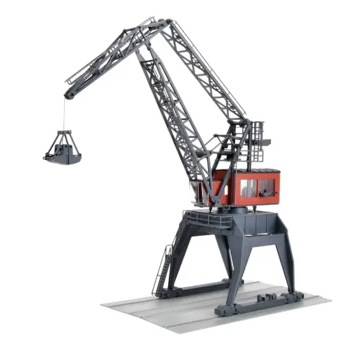 [KI38510] Grue de port pour chargement et déchargement - Kibri 38510 - HO 1/87
