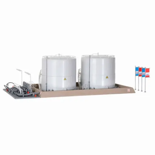 [KI39832] Dépôt de carburant - Kibri 39832 - HO 1/87
