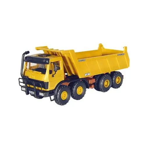 [KI14024] DB MEILLER camion à benne basculante 4 essieux