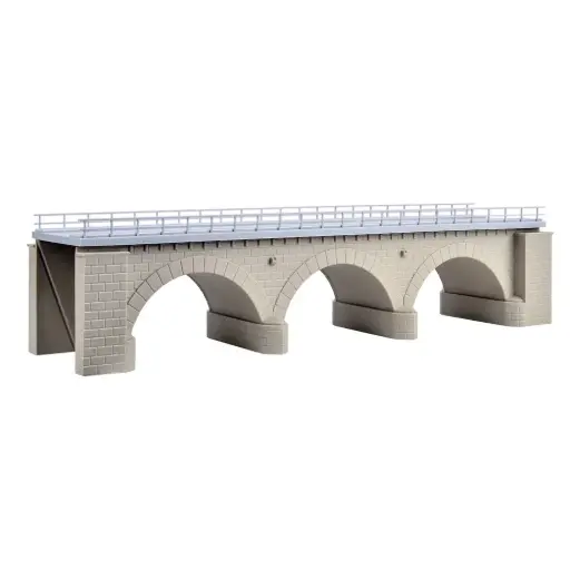[KI39721] Pont à arc en maçonnerie 1 voie - Kibri 39721 - HO 1/87